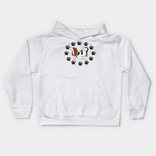 Basset Hound Kids Hoodie